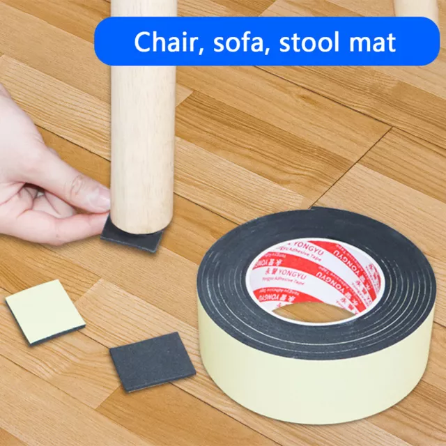 Eva Single-sided Sponge Foam Tape Adhesive Furniture Table Foot Anti-skid Tapes