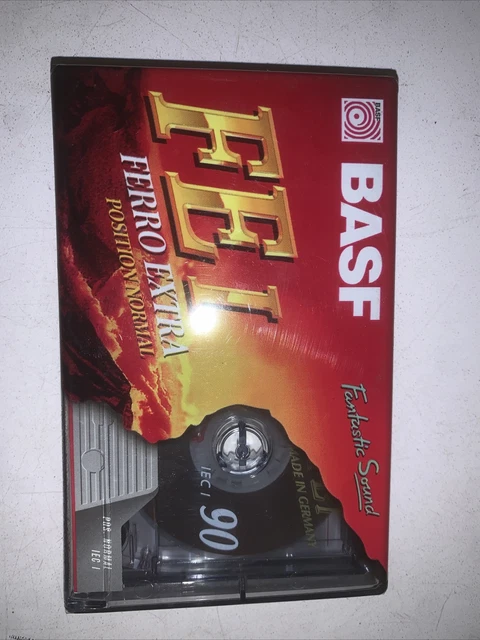 Lot De 9 Cassettes Audio BASF FERRO EXTRA Neuves - 4 X 90 Min Et 5 X 60 Min