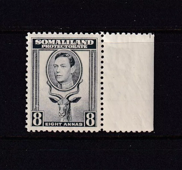 SOMALILAND PROTECTORATE 1938 8A Grey SG99 MNH