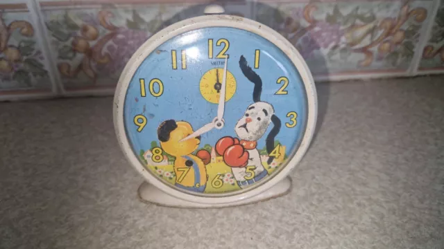 Vintage Smiths Sooty And Sweep Alarm Clock Spares And Repairs