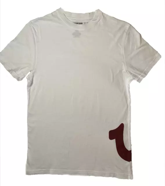 TRUE RELIGION Men's White Loungewear Short Sleeve T-Shirt M