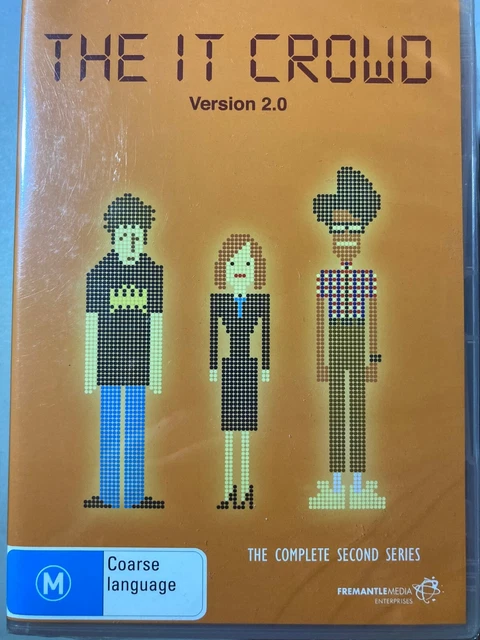 THE IT CROWD Version 2.0 DVD 2006 Complete Second Series Two Brand New 0422