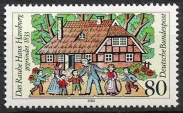 BUND Nr.1186 ** Das Rauhe Haus Hamburg 1983, postfrisch