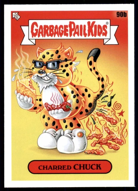 2021 Garbage Pail Kids Food Fight Base #90b CHARRED CHUCK
