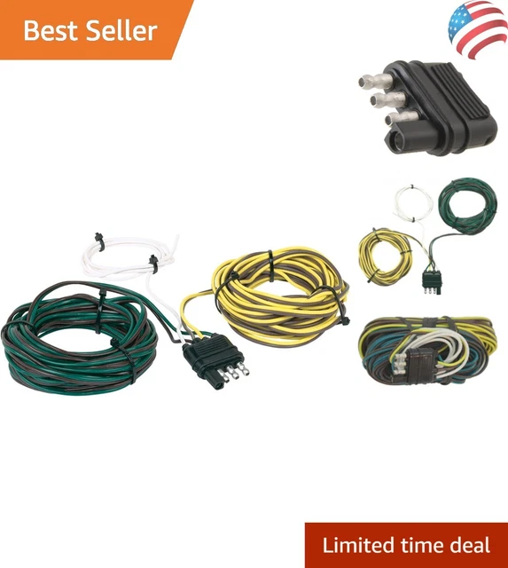 30' TRAILER SIDE YHarness Connector Wiring Kit, Corrosion Resistant