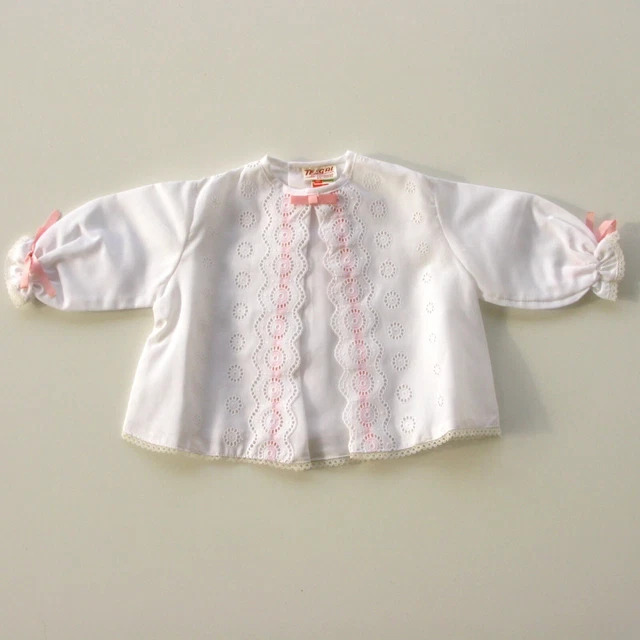Authentique vintage Robe bébé  de marque française TERGAL - Environ 12 mois
