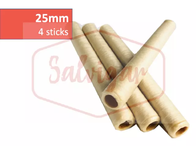 Collagen Casings Dry 25mm / 50ft for stuffing 60 Lb 360 sausages 4 sticks