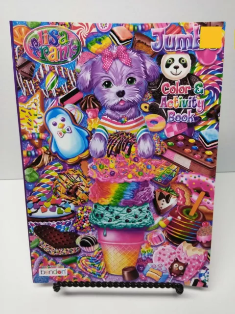 Lisa Frank Jumbo Color and Activity Book Coloring Book NEW Bendon  9781505012361