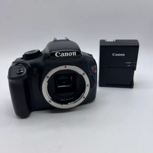 Canon EOS Rebel T3 12.2MP Digital SLR DSLR Camera 21192 Shutter Count
