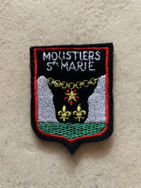 Ecusson brode thermocollant imprime blason patch saintes ste maries de la mer - Beaux-Arts et Loisirs créatifs