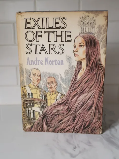 Exiles Of The Stars By Andre Norton HC DJ 1971 Viking Press  first 1st edition