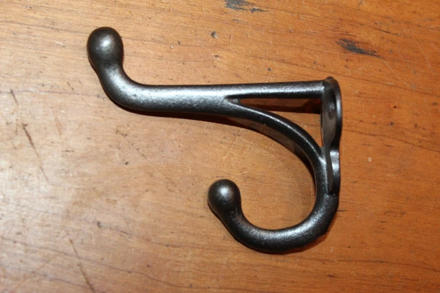 Antique Vintage Coat Hat Closet Cast Iron Hook O-52