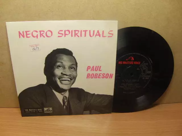 Paul Robeson – Negro Spirituals 1959 EP HMV 7EG 8422