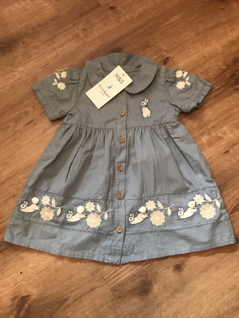Pacchetto vestiti per bambine H&M Zara M&S nuovissimo età 12-18-24 mesi 5 articoli 2