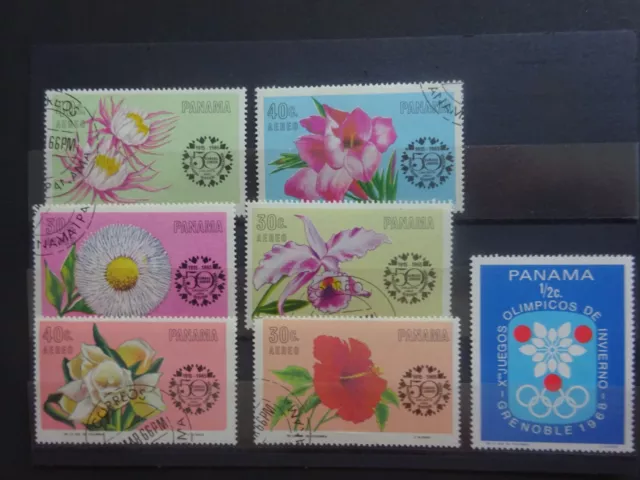 Briefmarken panama steckkarte 316