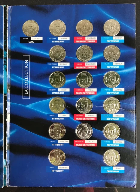 Medaille Thuram Defenseur Football Equipe de France 1999 - Collection