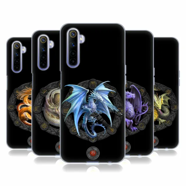 Official Anne Stokes Dragons Of The Sabbats Soft Gel Case For Realme Phones