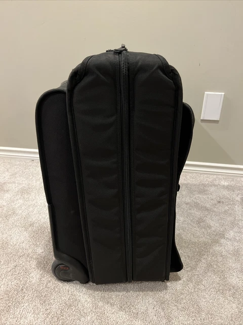 TUMI Alpha Ballistic Nylon Wheeled Garment Bag Luggage 22032DH 25x24x13 Bi Fold 5