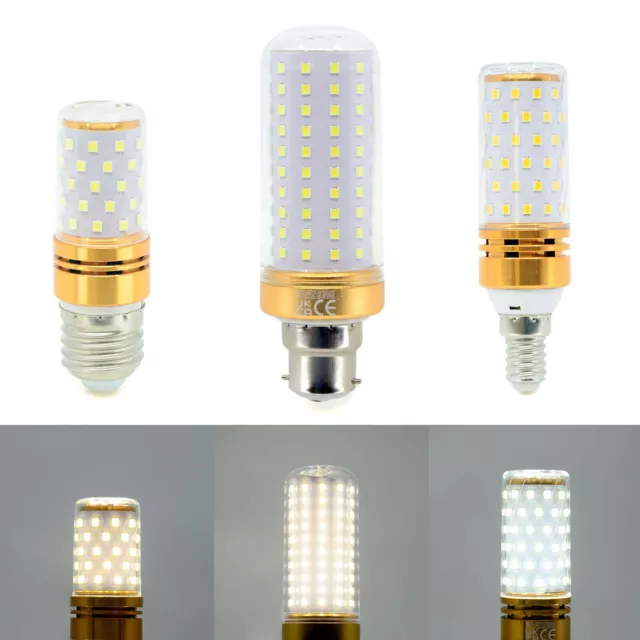 LED Mais Glühbirnen E14 E27 Schraube/B22 Bajonett 12W 16W 20W Hochleistungslicht