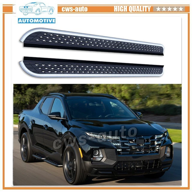 RUNNING BOARDS FITS For Hyundai Santa Cruz 20222024 Side Step Nerf Bar