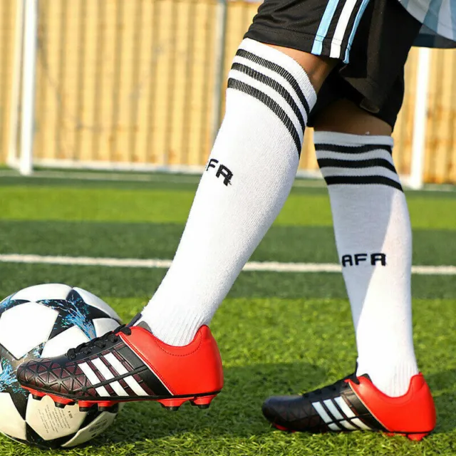 Herren Fußballschuhe Kinder Outdoor Nockenschuhe Kickschuhe Fussball Schuhe Neu