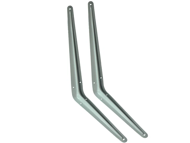 Paire De Supports D'étagère London – Blanc, 25,4 X 30,5 Cm, Costauds Et Discrets
