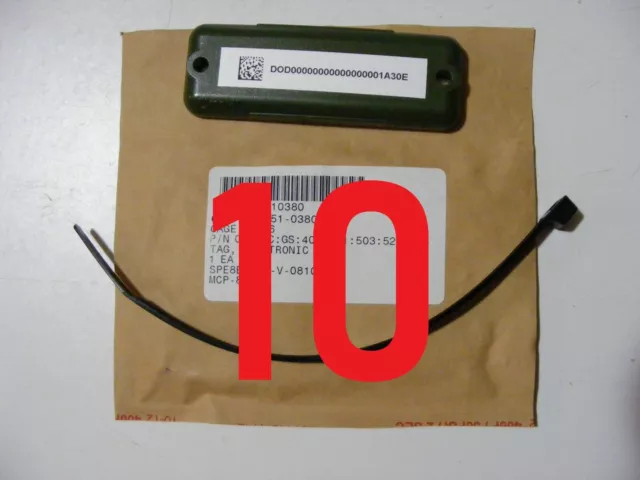 10 pieces - Omni-ID Max Rigid RFID Tag, EPCglobal UHF Class 1 Gen 2 exo upgrade