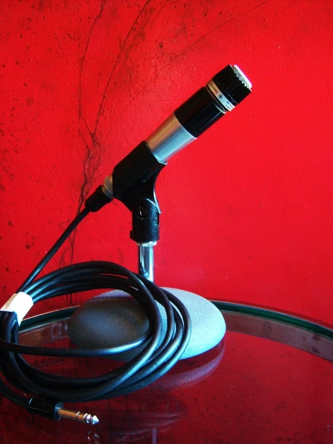 MICROPHONE CARDIOÏDE DYNAMIQUE vintage années 1960 Shure 545 / DY45G MICROPHONE CARDIOÏDE DYNAMIQUE vintage années 1960 Shure 545 / DY45G