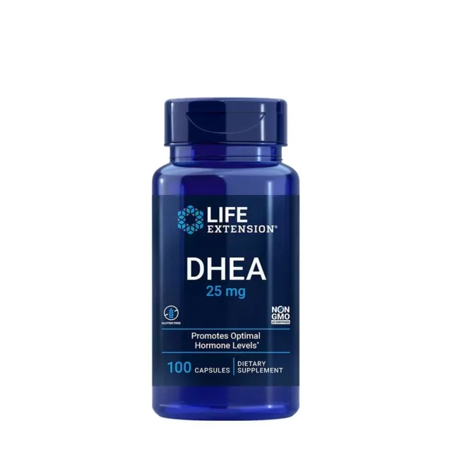 Life Extension DHEA50 25 15 100 mg 60-100 kaps 3