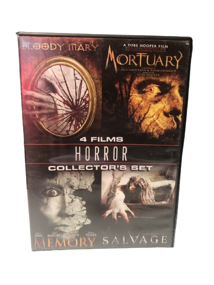 HORROR COLLECTOR'S SET: Salvage/Mortuary/Memory/Bloody Mary (DVD) Billy ...