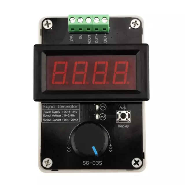 Digital 4-20MA 0-10V Voltage  Generator 0-20MA Adjustable Current9227