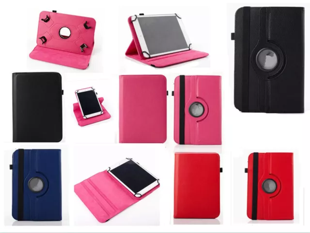 Funda Carcasa Universal Para Tablet De 8" 8.0 Sostenible Giratoria 360º