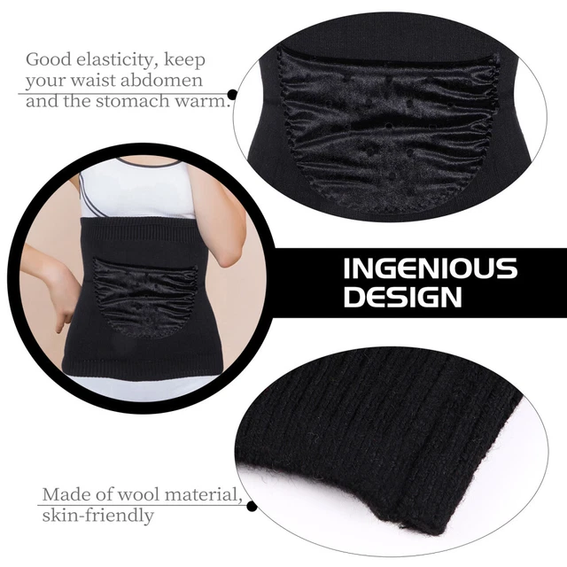 LUMBAR SUPPORTS KIDNEY Warmer Belt Back Brace Wool Waistband Bracket