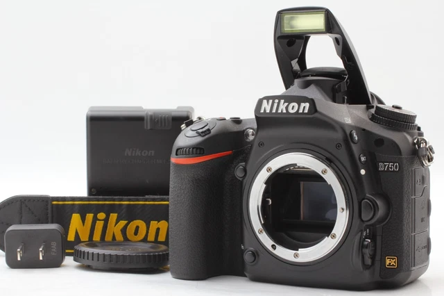 MINT 18K Shots Nikon D750 24.3 MP Digital SLR Camera from JAPAN