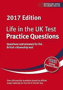 Life in the UK Test: Practice Questions 2017: Quest... | Buch | Zustand sehr gut