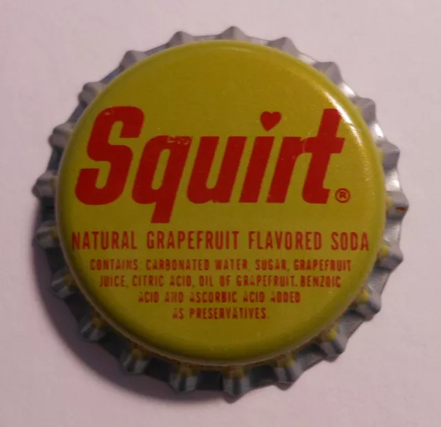 Vintage Squirt..plastic..unused..SODA BOTTLE CAP #1