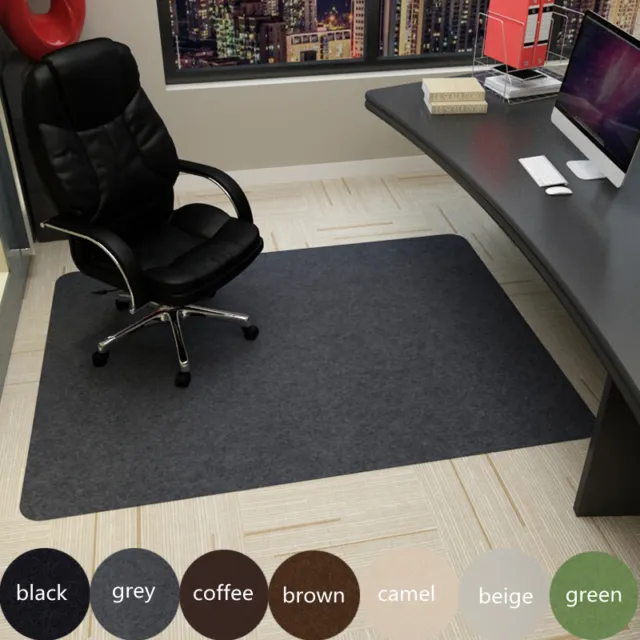 Non-slip Floor Mat Swivel Chair Gaming Chair Foot Pad Glue-free Self-adhesive