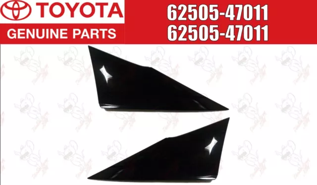 Toyota Genuine Prius Rear Quarter Moldings 2016-2018 Left and Right Set OEM