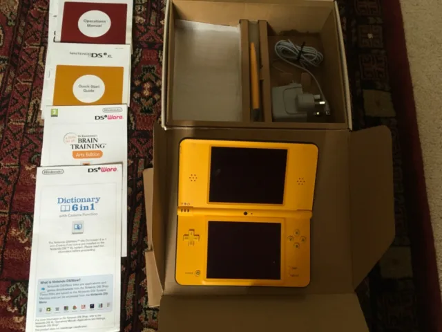 Brown Retrofit Nintendo DSi XL Game Console NDSI XL Video Handheld