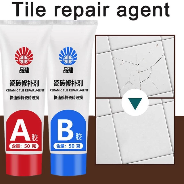 Agente di riparazione piastrelle in ceramica multicolore opzionale per lavabo da pavimento in marmo
