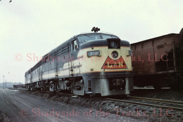 Louisville & Nashville L&N ALCO FPA2 Diesel #356 Original Slide Atlanta 1958 Louisville & Nashville L&N ALCO FPA2 Diesel #356 Original Slide Atlanta 1958