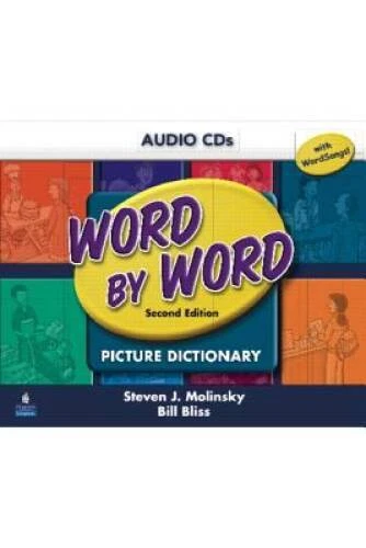 WORD BY WORD Picture Dictionary With WordSongs Music CD Student Book 