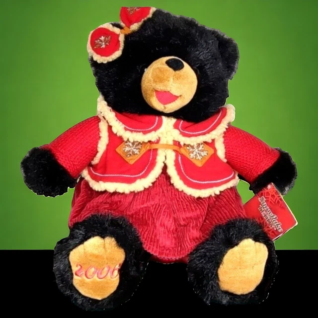 Toni ドール 2006年 TEDDY BEAR & DOLL weekend 2006 DAN DEE Snowflake Teddy Black Bear 21