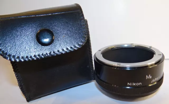 Genuine Nikon M2 Macro Extension Lens Tube Adapter