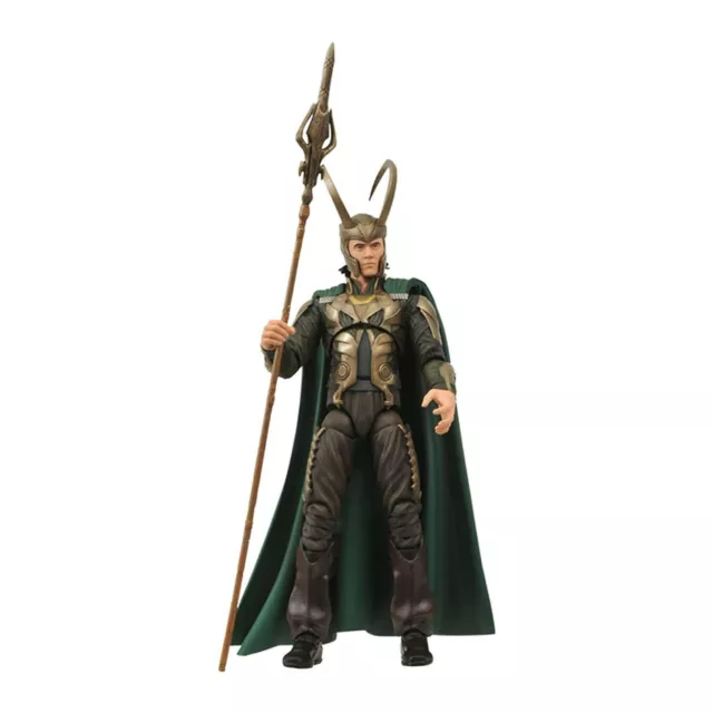 Diamond Select Toys Marvel The Avengers Select Loki Action Figure 7 In