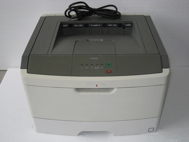 Lexmark E260dn Workgroup Laser Printer w/ Toner [Count: 7K] (WORKS GREAT) #L18