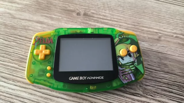 Game Boy Advance GBA IPS V5 Custom - The Legend  Of Zelda Minish Cap