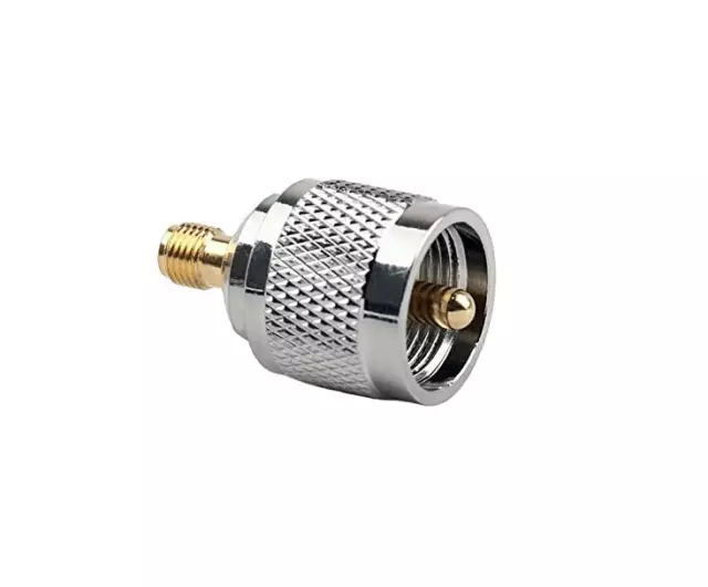 SMA Female Jack To PL259 Male Plug UHF VHF RF Connector Adapter