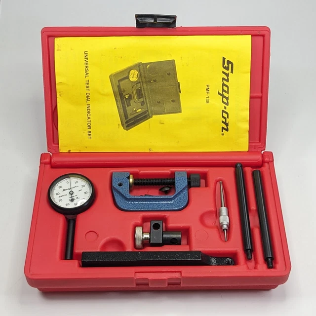 Snap On PMF-135 Universal Test Dial Indicator Set - usa NOS