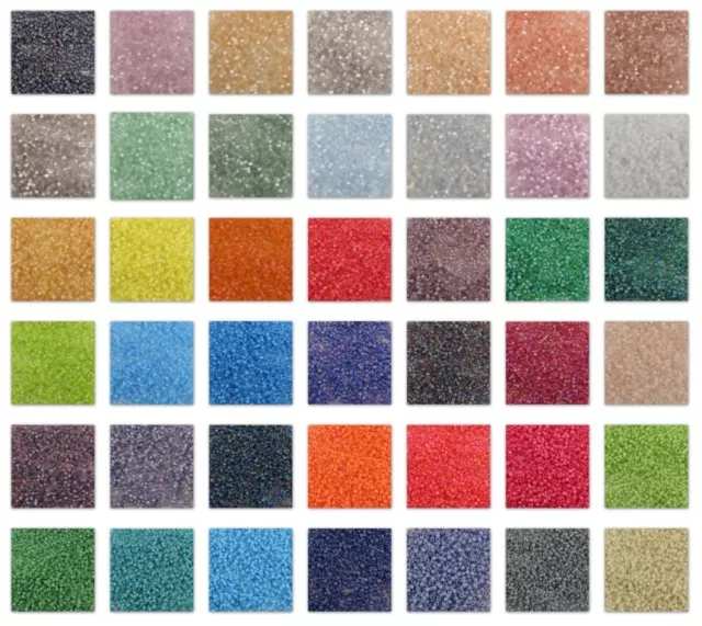 Delica 11/0 Miyuki Seed Beads #801-884